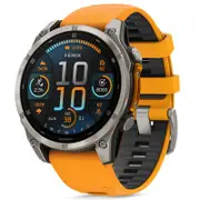 Garmin Fenix 8 Sapphire Watch - Orange 47mm