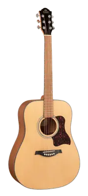 Gilman Dreadnought Acoustic Guitar Natural Satin