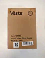 Vasta Food Slicer Blades | Model #31485 | Brand New in Box | 2 PACK
