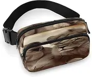 [YTLKGFP] Waist Pack African Lion And Lioness Printed Butt Pack Fanny Pack Hip Bum Bag for Workout Traveling Casual Running Hiking Cycling, African Lion And Lioness, 7.9 X 5.1 in