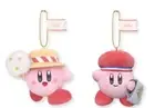 Hoshi no Kirby Sunny Day Mascot key chain Soft plush 2pcs set Star Kirby Sanei
