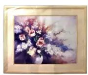Elsa Williams Flowering Watercolor Crewel Needlepoint Kit