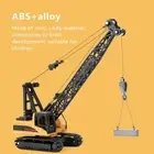 1:50 Engineering Crane Model Alloy Engineering Vehicle Static Model Toy JJ