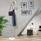 Gold Coat Rack Hat Clothes Stand Hanger Stylish Entryway Organizer Home Decor