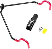 AIMALL Bike Bicycle Hanger Hook Wall Mounted Garage Storage Rack Mount Steel, Foldable Garage Storage, Up to 132lbs Capacity, Easy Install with Included Hardware