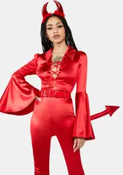 [Dolls Kill X Archie Comics] Small Town She Devil Cosplay Costume