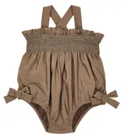 [Donsje] Donsje Baby Xori shirred swimsuit M 18-24 brown