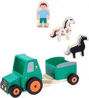 CIYODO 1 Set Tractor for Educational Plaything with Design for Creative Play and Social Interaction Material