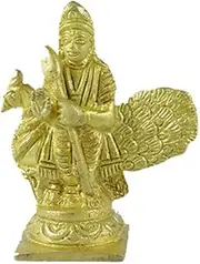 Royal Handicrafts Brass Lord Kartikey
