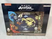 Avatar the last airbender map 1000 piece jigsaw puzzle rare Nickelodeon Sealed
