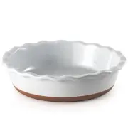 Ceramic Pie Pan for Baking - 9 inch Deep Round Pie Dish for Apple Pie,Chicken...