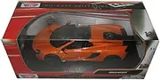 Showcasts Collectibles McLaren 650S Spider Convertible 1/24 Scale Diecast Model Car Orange