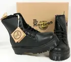 Dr. Martens V Jadon II Mono Felix Rub Off Black Boot US Womens 8 Doc New Vegan