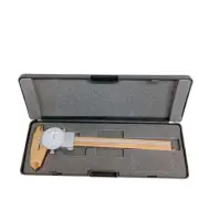 Tin Coated 0-6" Stainless Hardened 4 Way Dial Caliper Shock Proof 0.001" Grad