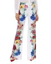 Alice and Olivia Andrew Mid Ise Bootcut Pants