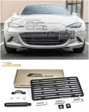EOS For 16-Up Mazda MX-5 Miata ND | Full Sized Tow Hook License Plate Bracket (for: Mazda)
