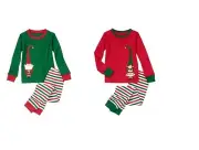 NWT Gymboree Elf Gymmies Pajama Set 3 4 girl RED Christmas Holiday