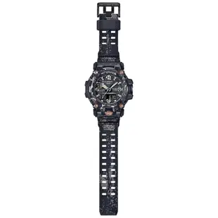 CASIO 卡西歐 G-SHOCK 鍛造碳 裂縫紋路太陽能雙顯多功能手錶 GWG-2000CR-1A