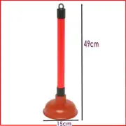 Large Toilet Plunger Kitchen Laundry Sink Rubber Hand Plungers Drain Pluming 6"