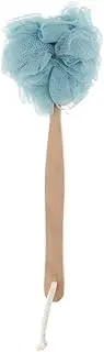 Blesiya Men Women Long Handle Exfoliating Bath & Shower Body Brush - Loofah Sponge Back Scrubber - Blue, 36 x 13 cm