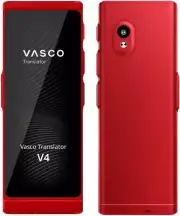 Vasco Translator V4 Ruby Red Language Device 108 Languages Lifetime FreeData NEW