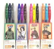 NARUTO 12 Gel Ink Ballpoint Pen☘SARASA CLIP ZEBRA☘RARE☘Shippuden☘Next Generation