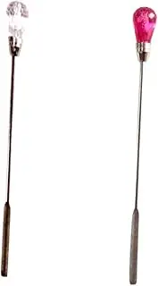DOITOOL Multi-Function Nail Art Tool Set Metal Stirring Rod Acrylic Powder Picker Manicure Accessory