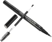 Minkissy Eyebrow Pencil Natural Brows Makeup Brow Brush Eyebrow Contouring Pen for Sensitive Skin