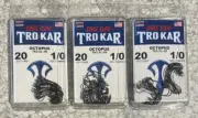 3 Packs TroKar Octopus Hooks Size 1/0