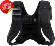 12LB Weighted Vest w/ Reflective Straps for Workout Running Fitness Training