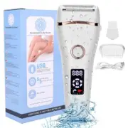Body Hair Removal Electric Shaver for Women Painless Lady Epilator