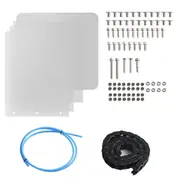 Enclosure Panel Kit for Adventurer 5M AD5M 3D Printer DIY Polycarbonate PC Sheet 3mm 3D Printer Accessories Photo Color