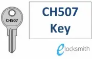 CH507 Key Fits Tool Box, Paddle, Whale Tail Lock Caravan storage + others