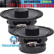 DD AUDIO VO-MX206-S4 6.5" 300W 4-OHM 2-WAY COAXIAL BOAT CAR MOTORCYCLE SPEAKERS