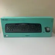 Logitech MK335 Wireless Desktop Keyboard and Mouse Combo Black/Silver