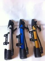 Bicycle Mini Compact Pump Presta Schrader Inflator Bikes