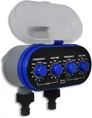 Generic Garden Electronic Automatic Water Timer Irrigation Timer Double Outlet