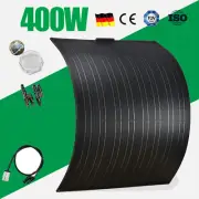 400W Flexible Solar Panel 12V Portable Power Mono Camping Home RV Battery Charge