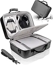 Glamgen Carrying Case for PS5, Travel Case for Playstation 5 Console, PS5 Games, Gaming Headset, Console Dock and Accessory Organizer