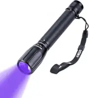 UV Torch 405Nm UV Light Ultraviolet LED Torch for Blacklight UV Flashlight Detec