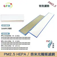 在飛比找樂天市場購物網優惠-適用SAMPO 聲寶 分離式冷氣 濾網 PF NF AM A