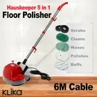 Hauskeeper Electric Floor Polisher Timber Buffer Tile Waxer Cleaning Cleaner