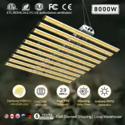 8000W Spider LED Commercial Grow Light Sunlike Full Spectrum Indoor Plants Veg