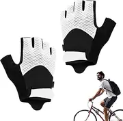 Weight Lifting Gloves | Breathable Weight Lifting Gloves with Firm Grip,Full Palm Protection Lightweight Padded Gym Mittens for Cycling Weightlifting Climbing Pull Rowing