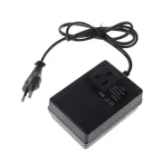 200W AC 220V to 110V Reduce Transformer Convert Travel EU Plug Adapter V8P7