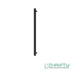Fienza Empire Slim Vertical Heated Towel Rail 60 x 900mm Matte Black