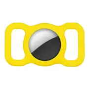 Nevenka Case for Airtag GPS Tracker for Dog Cat Collar Accessories-Yellow