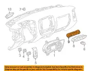 GM OEM 14-22 Canyon Instrument Panel Cluster Switches-Heater Control 84199202