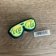 ⭐️NWT⭐️ Crocs Jibbitz Coca-Cola Sunglasses Charm The Coca-Cola 90's Collection