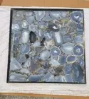 Real Gray Agate Handmade Stone Coffee Personalize Table Tops Christmas Gifts